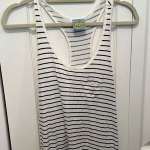 C&C California Striped Pocket Racerback Tank